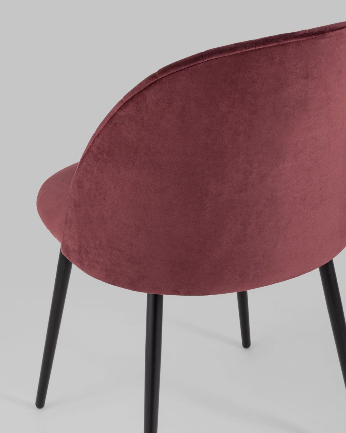 Стул Марсель велюр винный ножки металл | фото 7