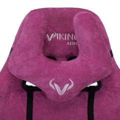 Кресло игровое Бюрократ VIKING KNIGHT LT15 FABRIC малиновый | фото 6